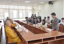 Lãnh đạo Sở Dân tộc và Tôn giáo và các ban ngành tỉnh làm việc với Ban Trị sự GHPGVN tỉnh Lâm Đồng