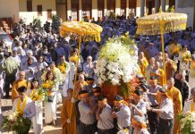 Thành kính lễ truy điệu – phụng tống kim quan Trưởng lão HT. Thích Minh An trà tỳ