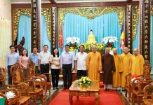 Tỉnh ủy Lâm Đồng thăm, chúc mừng Đại lễ Phật đản Ban Trị sự GHPGVN tỉnh tại Văn phòng II