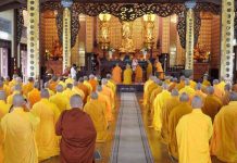 Văn phòng III – Ban Trị sự Phật giáo tỉnh tổ chức lễ Tự tứ Tăng và tạ pháp mãn hạ PL.2570